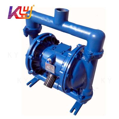 China Other Waste Oil Transfer Pump Diaphragm QBYK40LZ Cast Iron Steel Pneumatic Diaphragm Pump for sale