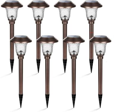 China Working 8-12 Hours Outdoor Pathway Lights Led Solar Lawn Light For Garden Yard Driveway for sale