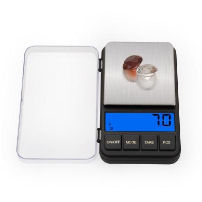 China Tare/Weight/PCS/Unit Home Use Pocket Jewelry Scale Digital Jewelry Scale Mini Electronic Weighing Scale for sale