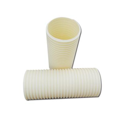 China JuBo Factory Durable PVC Corrugated Sewage Pipe UPVC Double Wall Drainage Pipe for sale