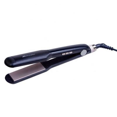 China Custom Hotel Hair Straightening Brush Small Straightener Men's Flat Iron With Teeth for sale