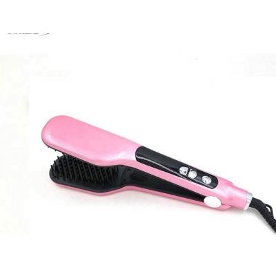 China Instant Heat Ceramic Technical Straighteners Roman Beauty Cold Hair Straightener Flat Iron for sale