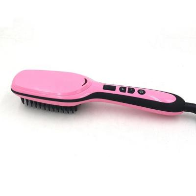 China Highest Standard Flat Hair Styler Private Label Heating Iron Brush Fast Hair Straightener for sale