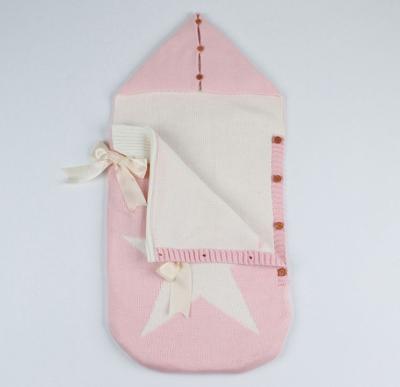 China Antibacterial Knitted Wool Baby Sleeping Bag for sale