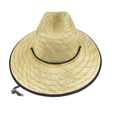 China Blank Picture Summer Custom Logo Hot Selling 2021 Beach Hat Straw Panama Hats for sale