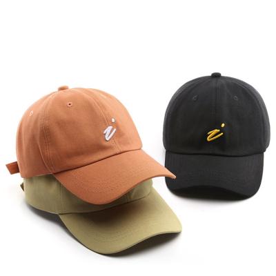 China Wholesale 6 COMMON Panel Embroidered Dad Hats Embroidery Baseball Cap Custom Logo for sale