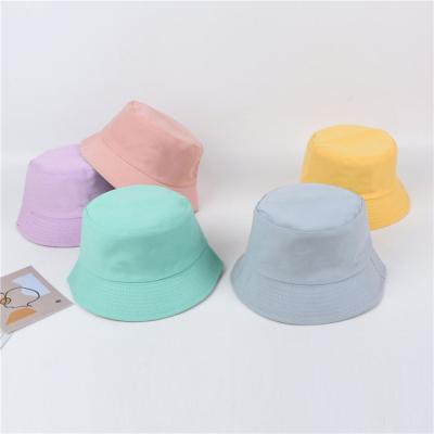 China Simple Empty Logo Customized Bucket Hats Image Bucket Hat For Kids for sale