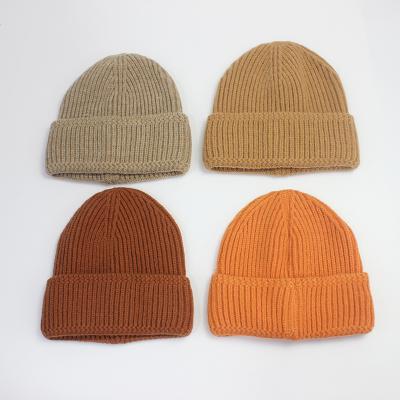 China Wholesale 2021 COMMON Plain Blank Custom Made Knitted Hats Winter Beanie Cap for sale