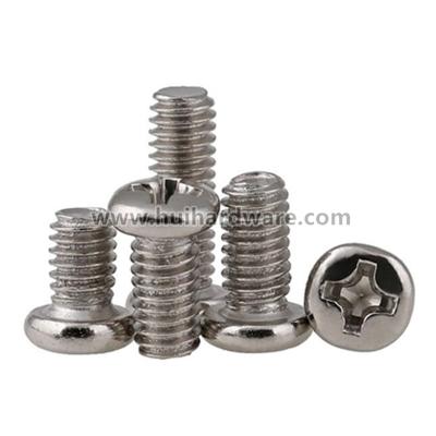 China Nickel Plated Pan M1.4 Small Machine Screws for sale