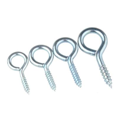 China Oval All Kinds Of Point Sheep Screw Eyes Hook Self Tapping Screw Light Hook for sale