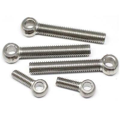 China Lifting And Connecting Forged Stainless Steel Lifting Eye Bolts Swing Bolts DIN444 Eye Bolt for sale