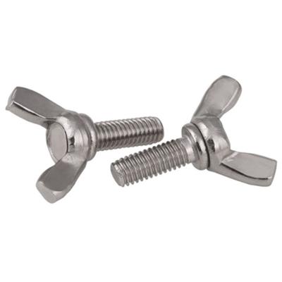 China Hoisting And Connecting Machine Wing Butterfly Thumb Screw Custom Bolts Bolt Nuts Screws Stainless Steel Bolt for sale