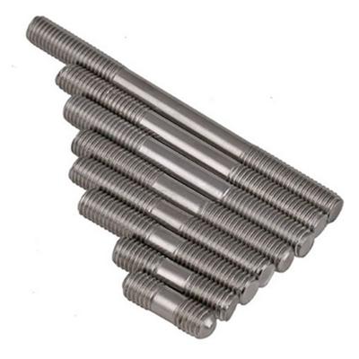 China Custom high tensile duplex stainless steel connection 2205 2507 m10 to m8 hex stud bolts and double ended studs for sale