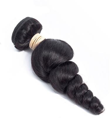 China 10A Indian Hair Tangle Raw Virgin Hair Unprocessed Curly Hair Weave Loose Weave Bundles With Closure for sale