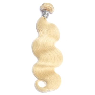 China Tangle Human Hair 613 Brazilian Hair Extensions Bundle 100% Virgin Human Blonde Wholesale Sellers Bundles gs for sale