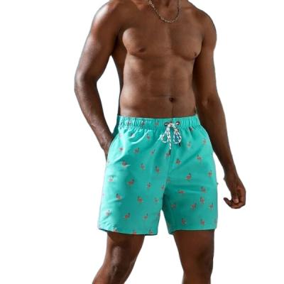 China 2022 Summer Wholesale New Brand Plus Size Customized Printing Men's Swimwear Swimming Trunks Beach Shorts for sale