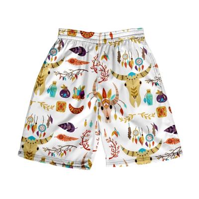 China Customized Plus Size Plus Size Bohemian Men's Summer Beach Print Swim Trunk Beach Shorts Board Abbreviations Wholesale for sale