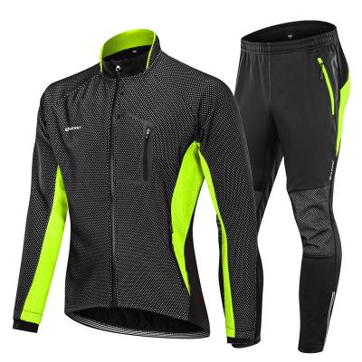 China Latest Design Breathable Sportswear Long Sleeved Cycling Suit Team Mountain Bike Cycling Clothes For Men for sale