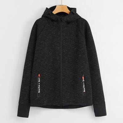 China Cotton QUICK DRY Custom Gym Zip Up Sweater Black Men's Hoodie Zipper Hoodie for sale