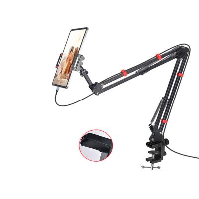 China New Arrival NB-35 Mobile Phone Holder Adjustable Adjustable Tablet Stand Flexible Phone Holder With Wire Clip For Desk Bed for sale