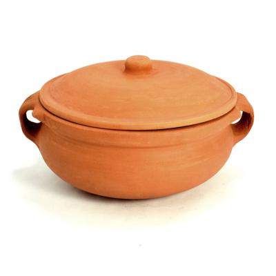 China OEM Sustainable Classic Cookware Antique Clay Curry Pot Small Size 7 Inch for sale