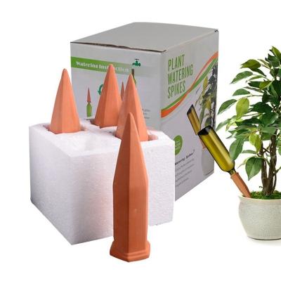 China Perfect Cooling 4 Circuit Terracotta Factory Watering Spikes Set of 4 Perfect Watering Circuit Terracotta Factory Spikes Set as Factory Eco-Friendly Waterer for sale