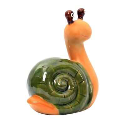 China CLASSIC customized creative ceramic garden snail/animal status for garden decoration for sale