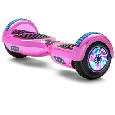 China 6.5 Inch Unisex Chrome Pink Electric Scooters Self Balancing Scooter For Kids EU Warehouse Hover Board for sale