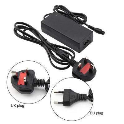 China Unisex E-skateboard Black Fuse UK/EU 42V 2A Charger Adapter For All Electric Self Balancing Scooter | Hoverboard for sale