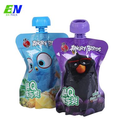 China Wholesale Moisture Proof Flexible Liquid Packs Plastic Holder Up Spout Pouch With Screw Capper for sale