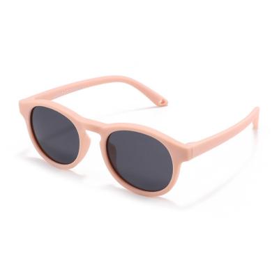 China Fashion sunglasses 2022 new silicone sunglasses for children 0-3 years sunglasses for outdoor sun shading and UV protection for sale