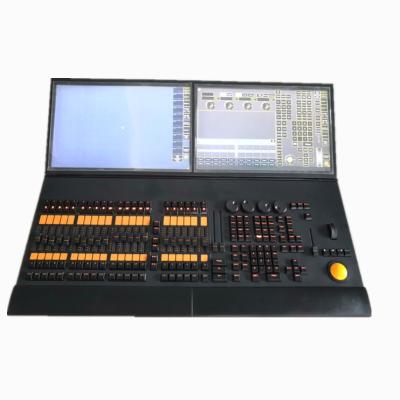 China Professional dmx lighting controller with 2pcs 19inch i7 touch screen display cpu stage light console BD-TT03 for sale