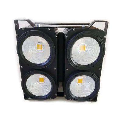 China Warm white garden LED color stage light 4X100W COB dmx dj lighting led par light for sale