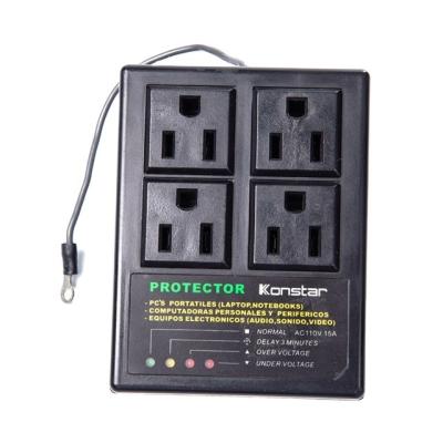 China 15S 3phase Adjustable Automatic Voltage Protector For Household Product Over And Under for sale