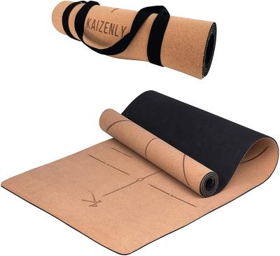 China Hot Sale Eco - Friendly Cork Yoga Mat Custom 4mm Eco Friendly Yoga Mats for sale