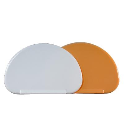 China Viable Roll Edge Scraping Plastic Soft Orange Plastic Scraper for sale