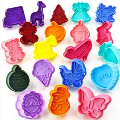 China Sustainable Wholesale Custom Plastic Cookie Stamp Cookie Cutter Factory for sale