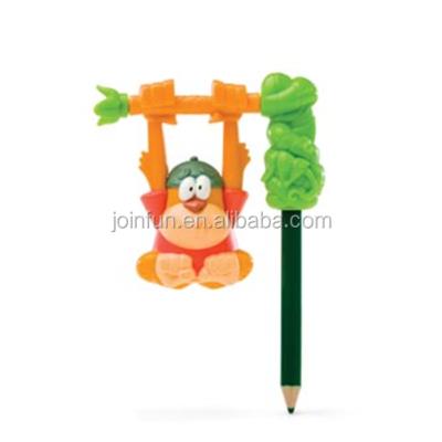 China Europe custom pencil topper, unique OEM design pen topper, make your own pen topper for sale