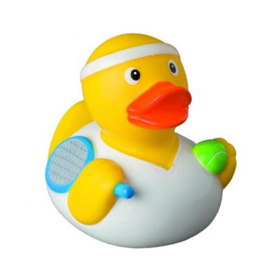 China Bath Toy Custom Make Soft Plastic Yellow Duckling Bath Toy Ducks, OEM Rubber Plastic Duck Baby Bath Toy for sale