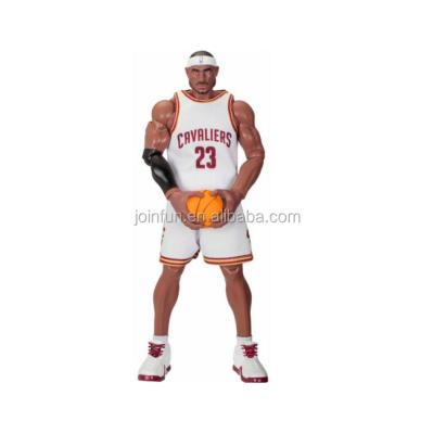 China TOY MODEL famous basketball stock number, NBA figure plastic stock number, basketball star stock number for sale