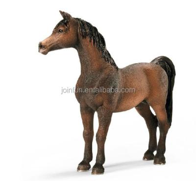 China Suitable for chrildren custom plastic horse toys, realistic horse shaped plastic farm animal toys, small plastic farm animal toy for sale