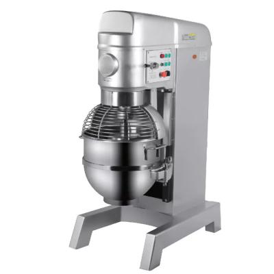 China Industrial Beater Ejector Button Cake Cream Mixing Planetary Mixer Heavy Duty 100L Mixer for sale