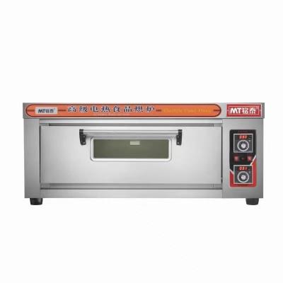 China Commercial Bakery Platform Oven 1 Deck 3 Trays Bakery Equipment Bread Rack For Sale Electric Pizza Frozen Cake Oven for sale