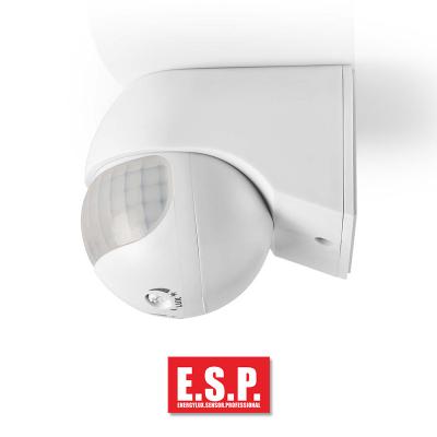 China ES-P15C 180 degree Wall Mounted Detection distance 12M IP44 Infrared Motion Sensor/smart motion sensor for sale