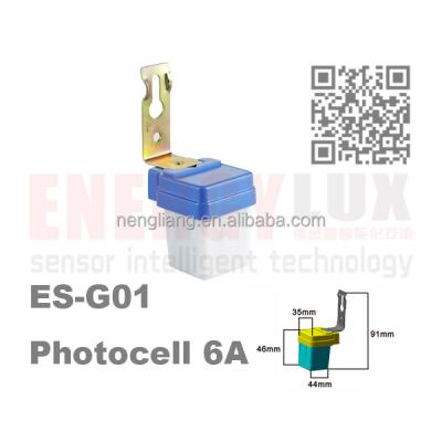 China Automatic light control switch Photocell sensor ES-G01 for sale