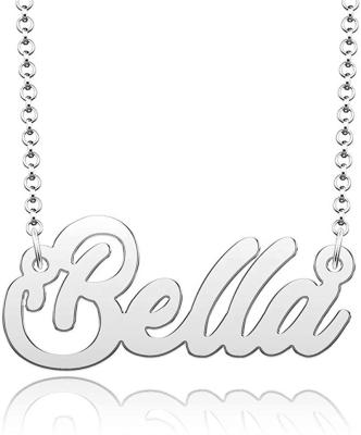 China Mysterious personalized custom made dog tag name necklace for sale