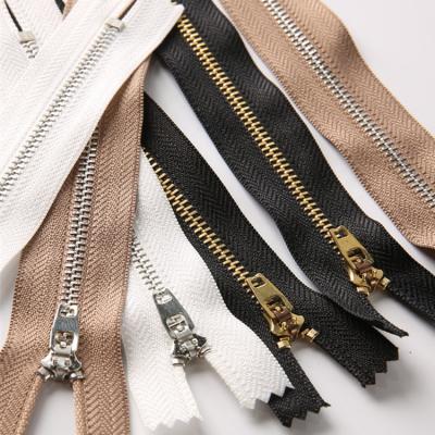 China Viable Wholesale High Quality Rose Gold Zipper Custom Zipper Garment Accessories For Clothing for sale