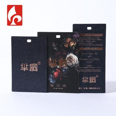 China Sustainable Printing Paper Clothing Label Sustainable Holographic Label Garment Labels for sale