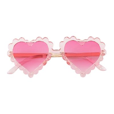 China New Children's Sunglasses Shape Cartoon Toy Sunshade Petal Sunglasses Lovely Plastic Metal FZ-0004 for sale