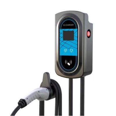 China APP Control SAEJ1772 Type 1 Cable Electric Vehicle Charging Station EVSE Wallbox NEMA 14-50 EV Plug Charger 8A-16A-25A-32A for sale